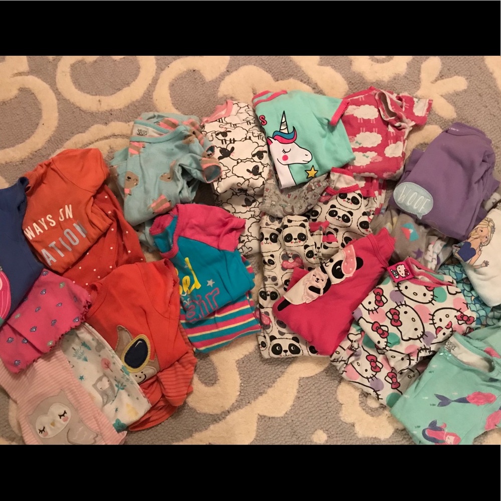 2t pajama lot